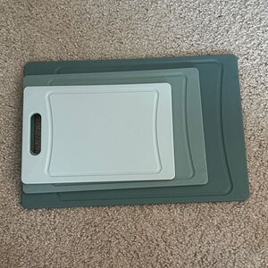 Cutting Board Set - Dark green to light green